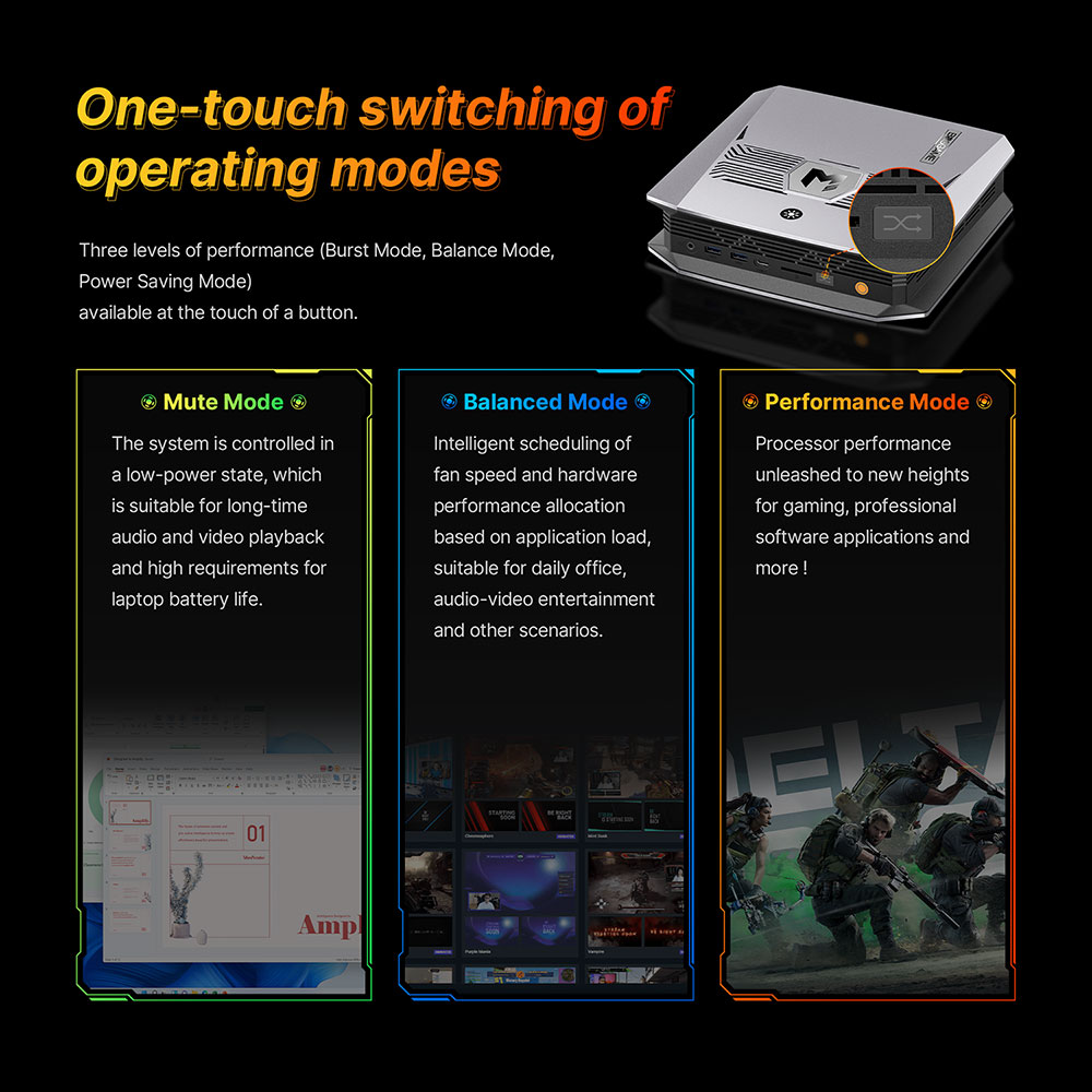 Bosgame M5 AI Mini Desktop PC