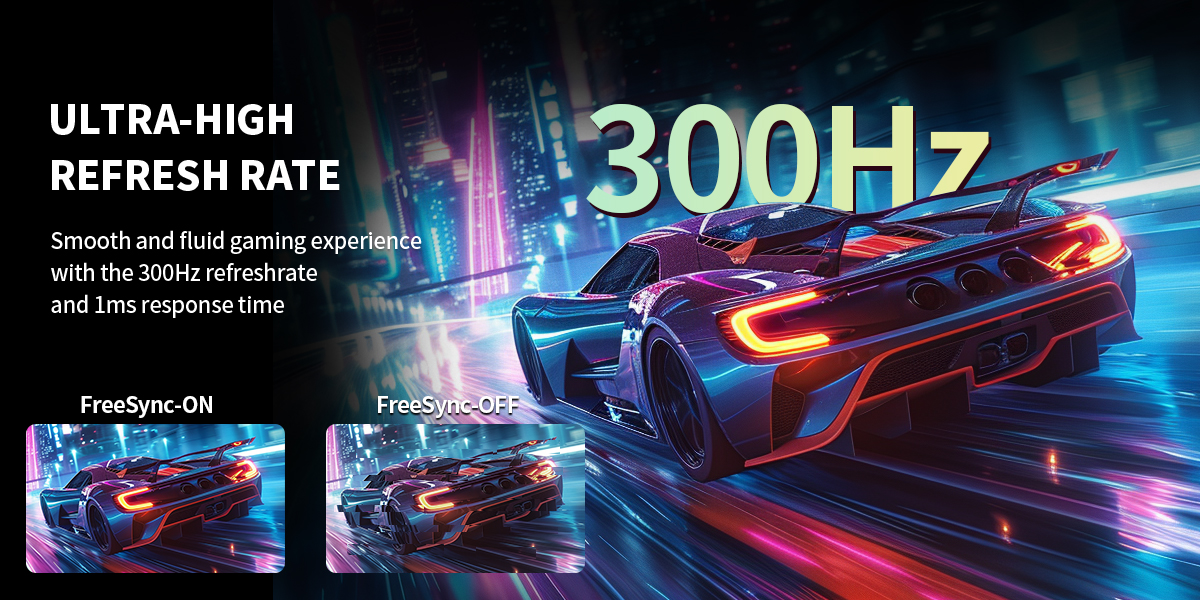 24.5-Inch 300Hz Monitor Introduction