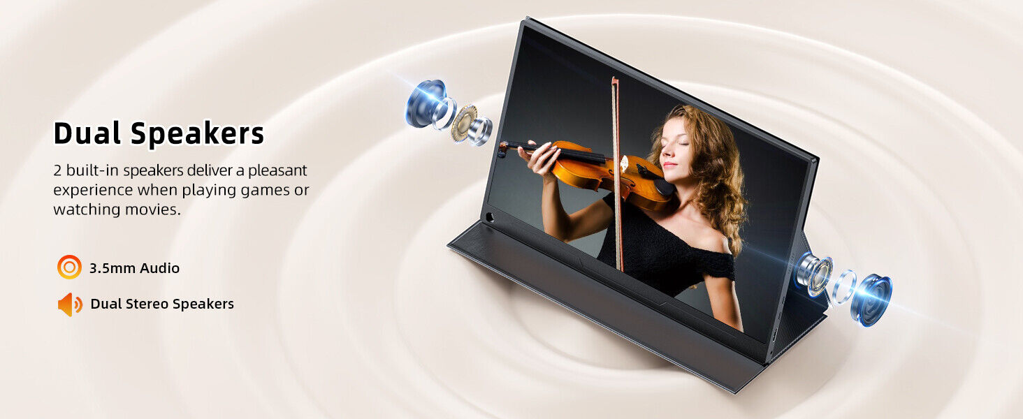 portable monitor 15.6 inch portable monitor 15.6+ inch 1080P portable monitor 1080P - 15.6 inch uhd