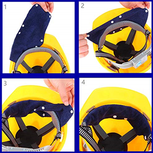 Our he hardhat sweatbands is made Premium from cotton, has strong sweat absorption and soft touch, i