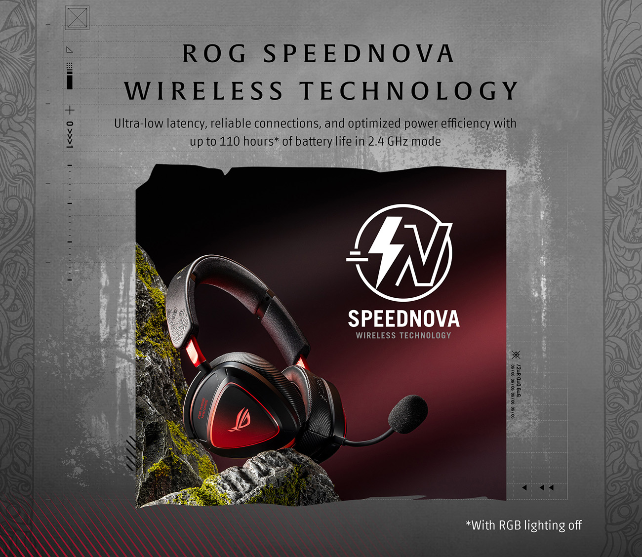 ASUS ROG Delta II Phantom Blade Zero Edition Gaming Headset