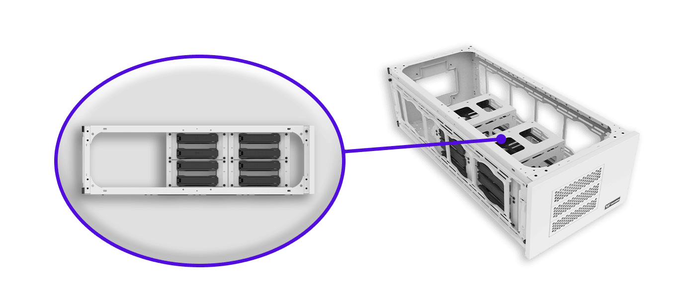 Thermaltake AX100 Snow Pedestal Add-On Chamber