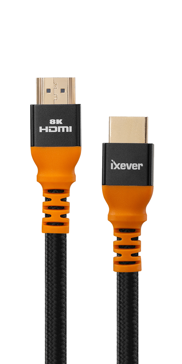Cable HDMI 2.1 2 mètres 8K 4K 120Hz 48GB/Sec, HDR, 3D souple