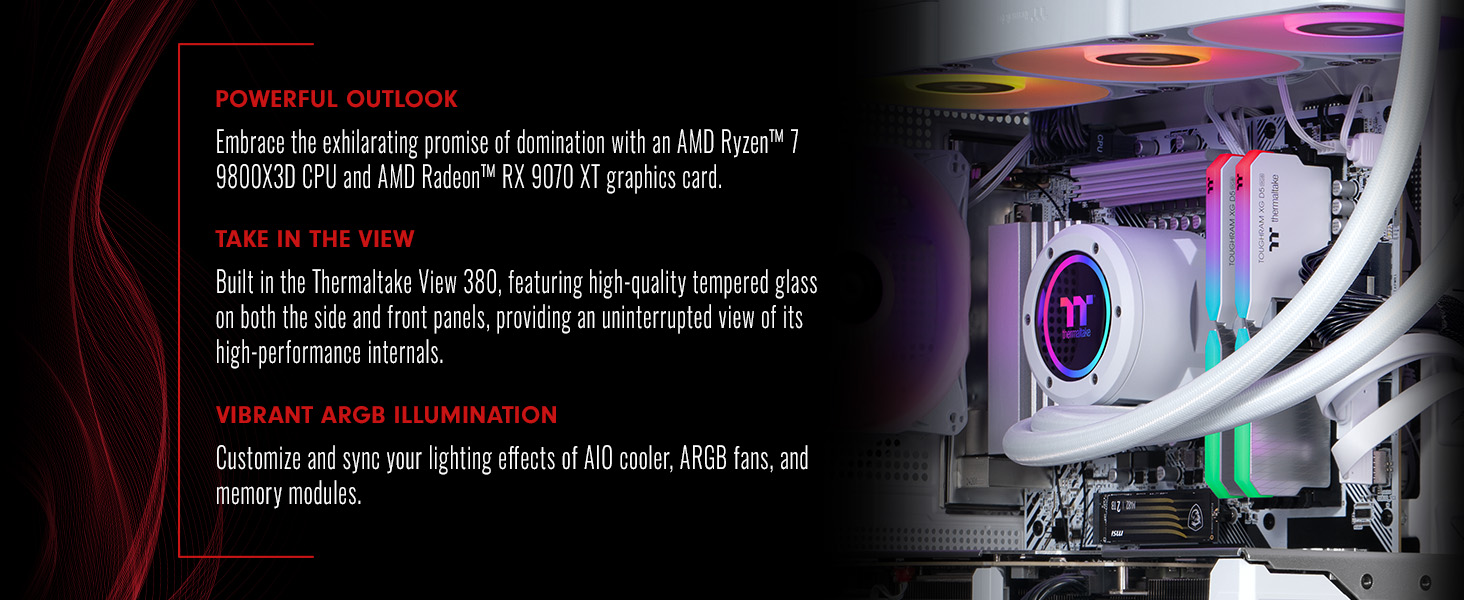Thermaltake NE 9897X-V380S Gaming Desktop PC
