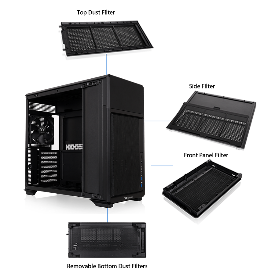 Thermaltake TR300 TG Mid Tower Chassis