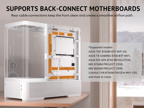  Antec C6 Curve Air White Mid-Tower Case