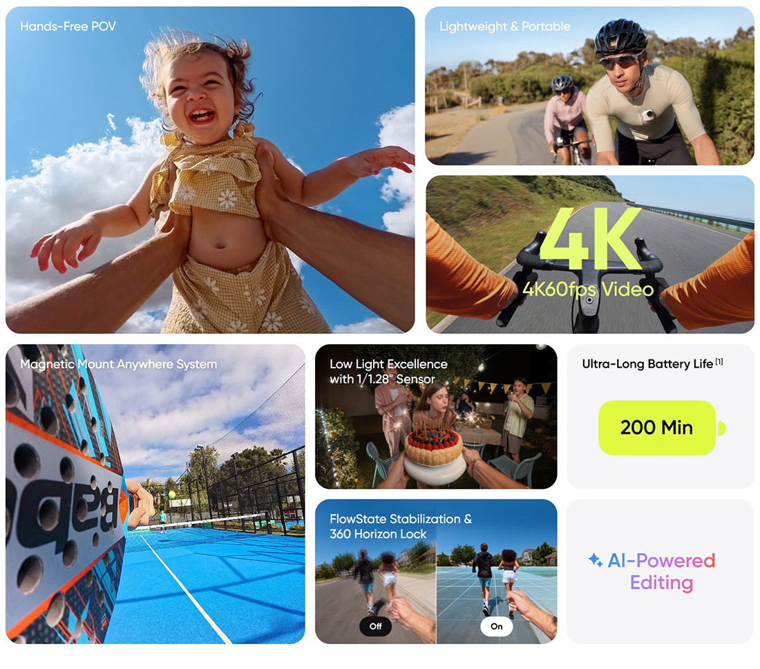 Insta360 GO Ultra Action Camera