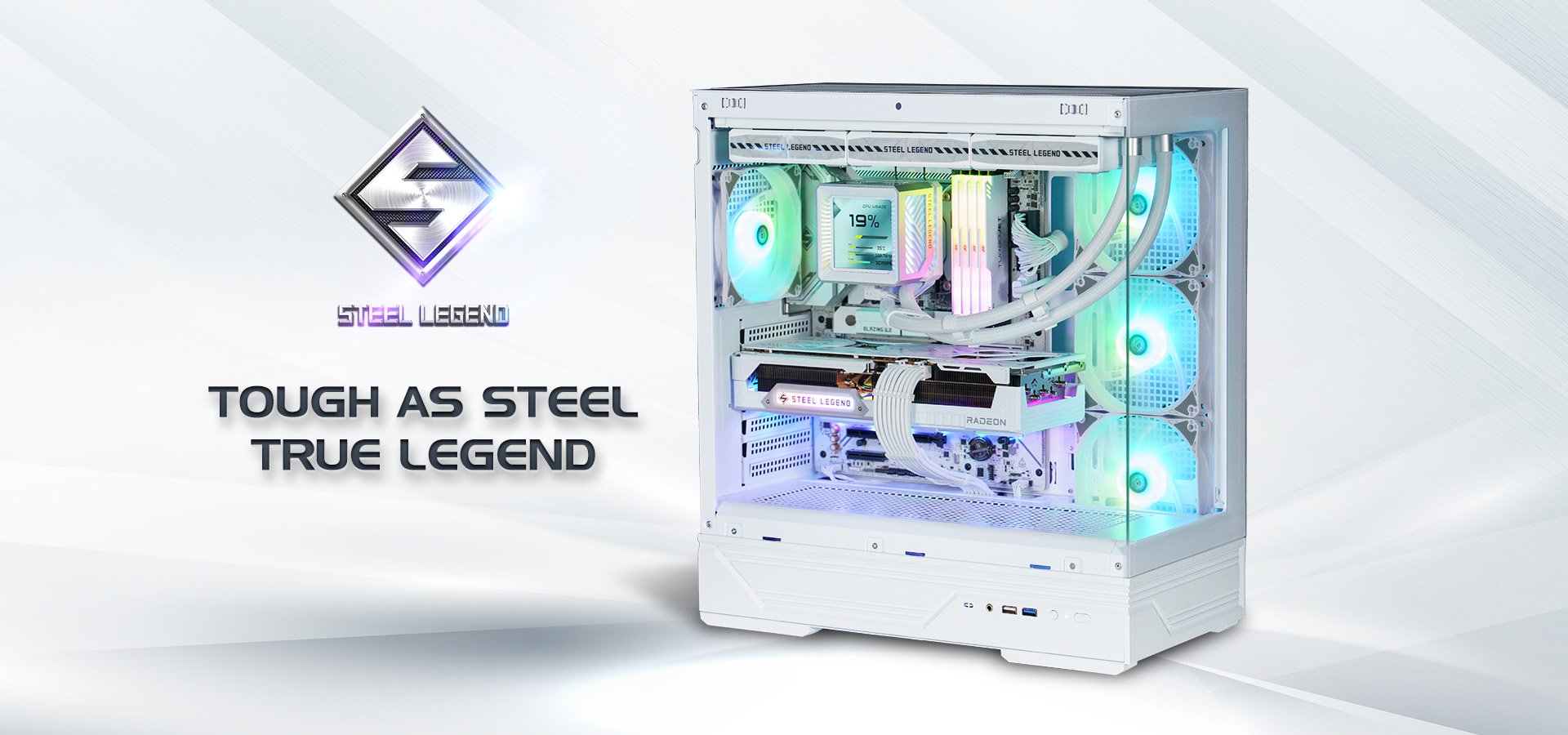 ASRock Steel Legend 360 LCD AIO Liquid Cooler