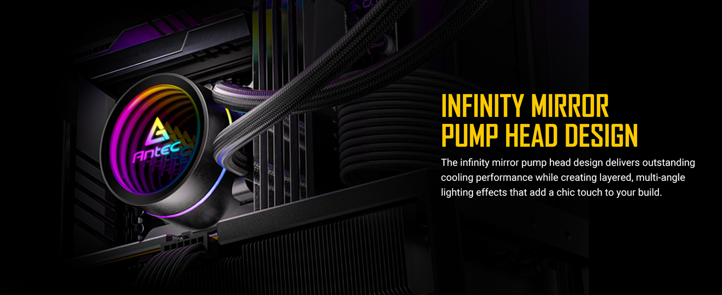 Antec Luna 360 ARGB AIO Liquid CPU Cooler
