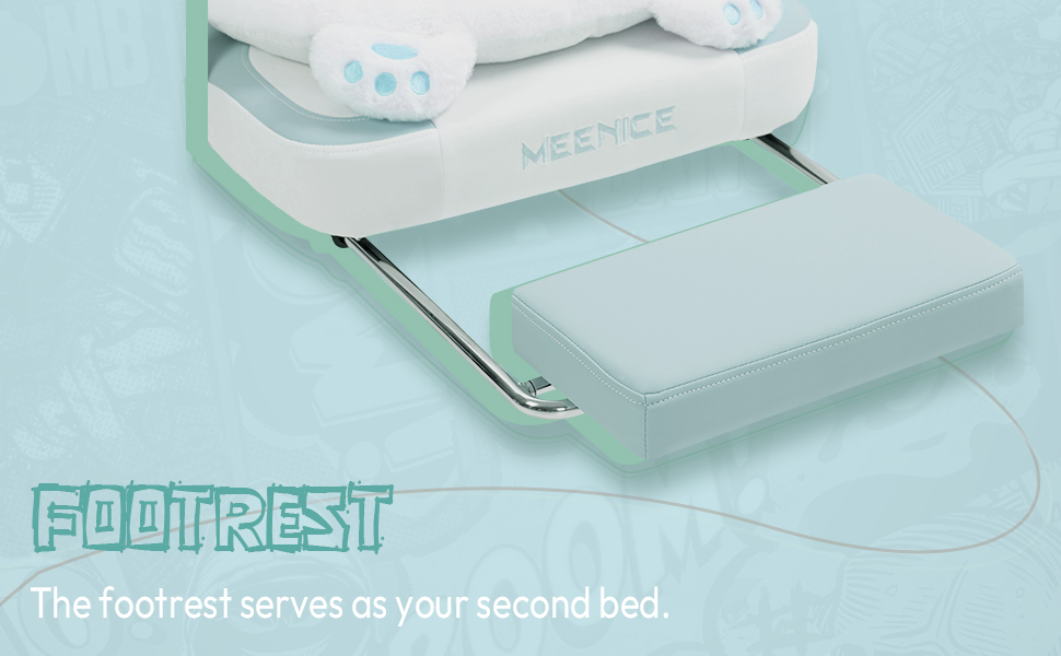 retractable footrest