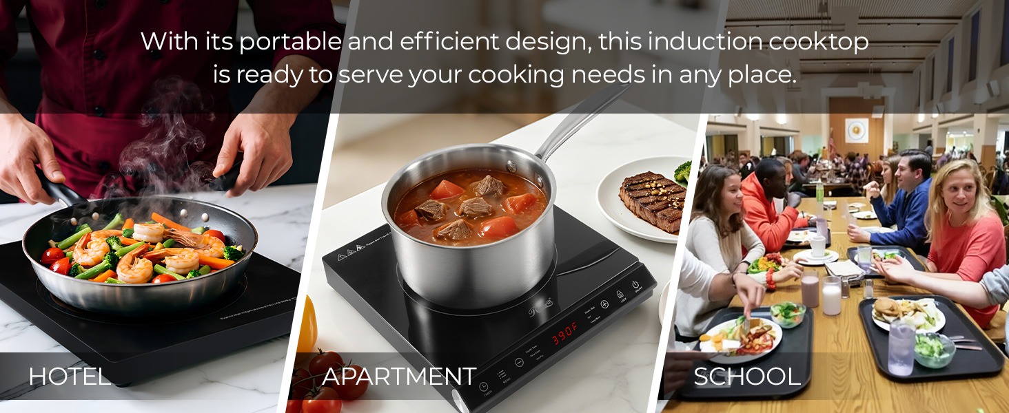 Rosewill RHAI-25001 Portable Induction Cooktop Burner