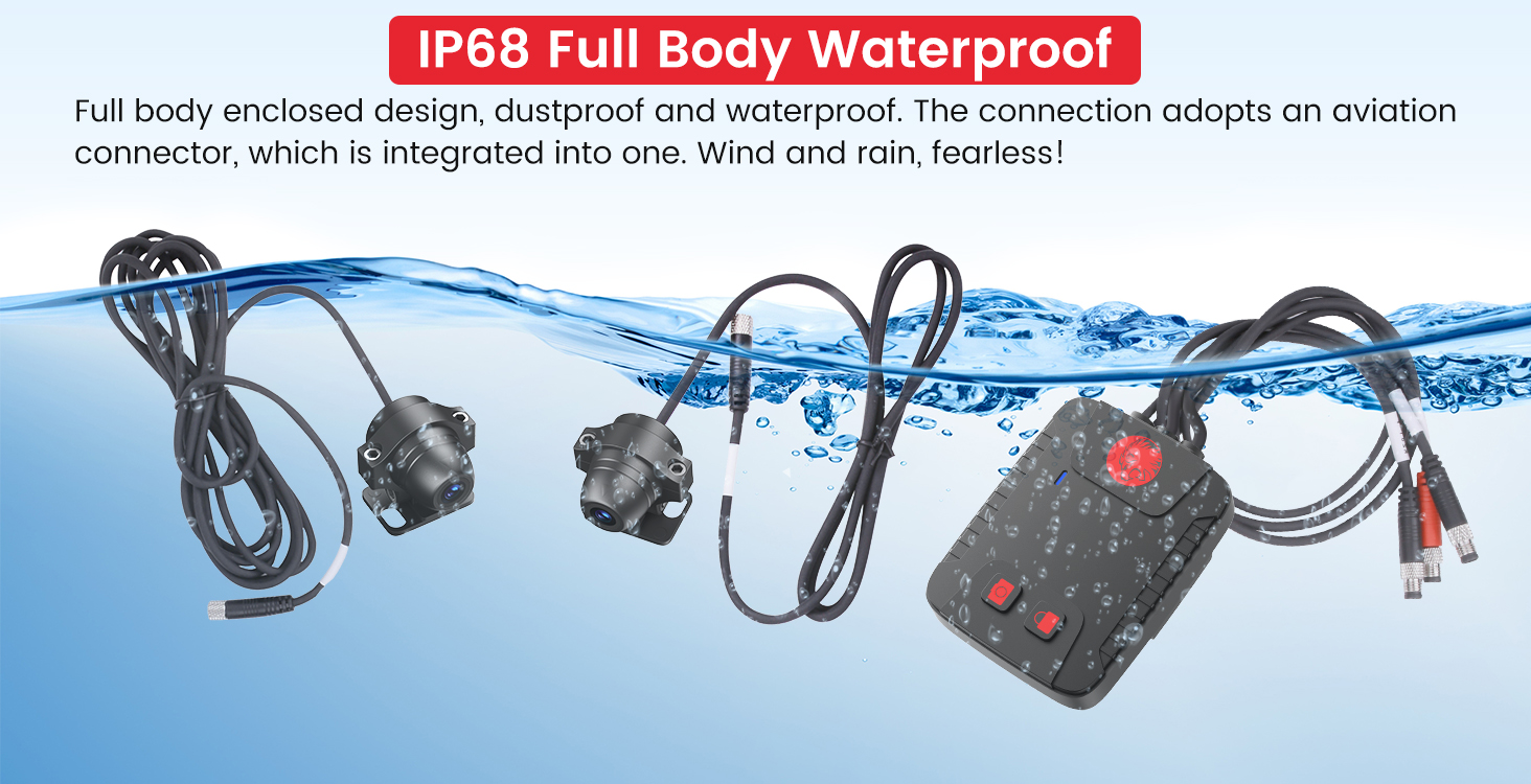 motorcycle dashcam waterproof
