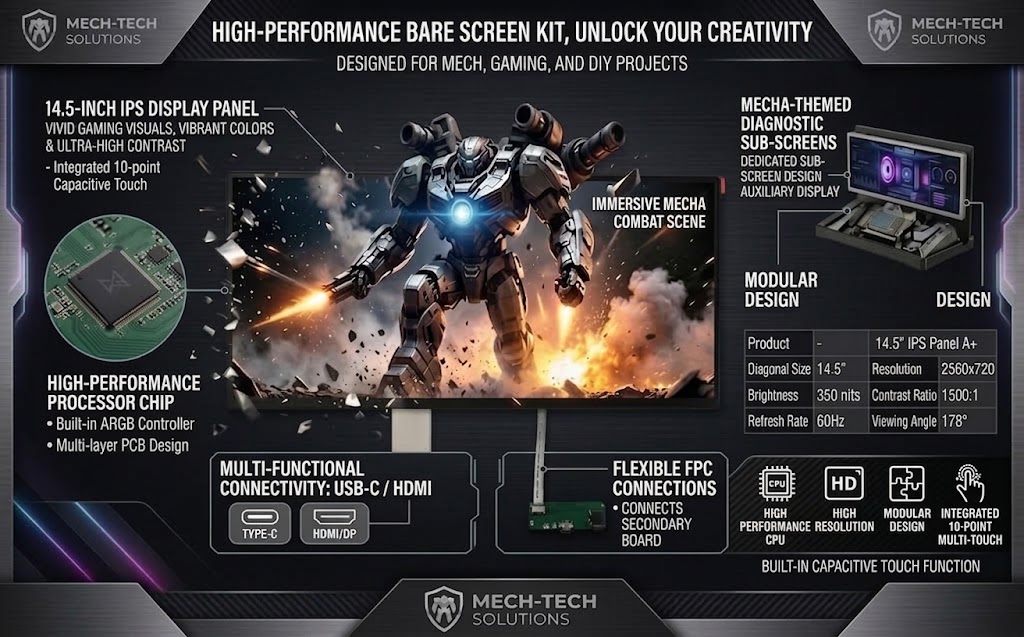 14.5  inch LCD