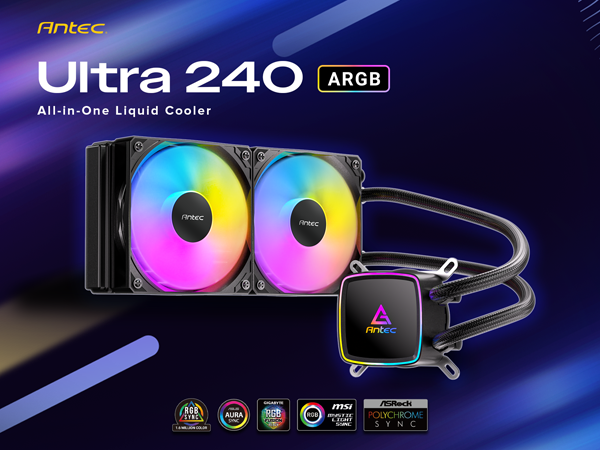 Antec Ultra 240 ARGB Liquid CPU Cooler