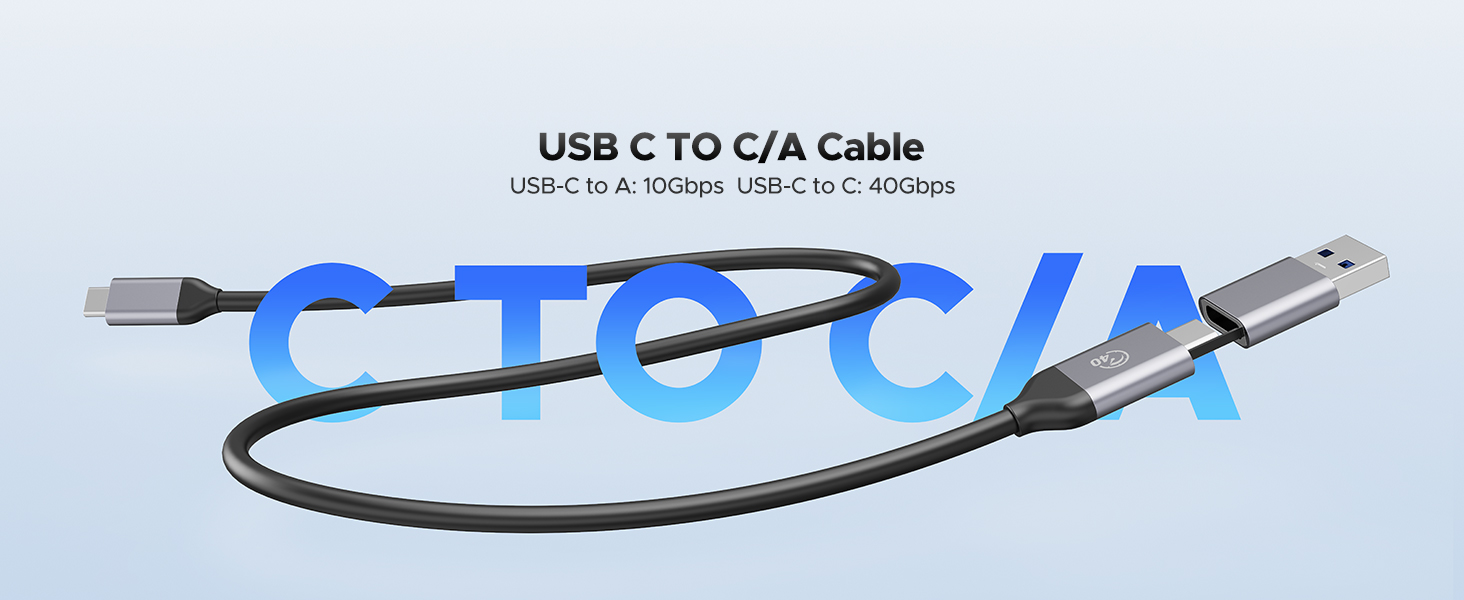 ORICO Aluminium 40Gbps M.2 NVMe SSD Enclosure with Cooling Fan, External SSD Enclosure M.2 SSD Case,