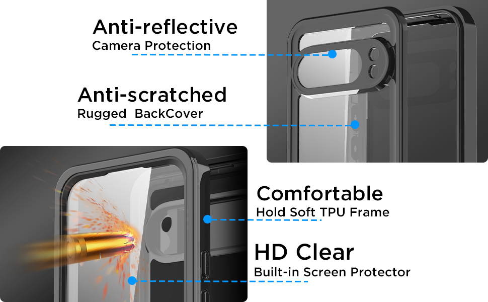 Google Pixel 10 Pro Waterproof Case