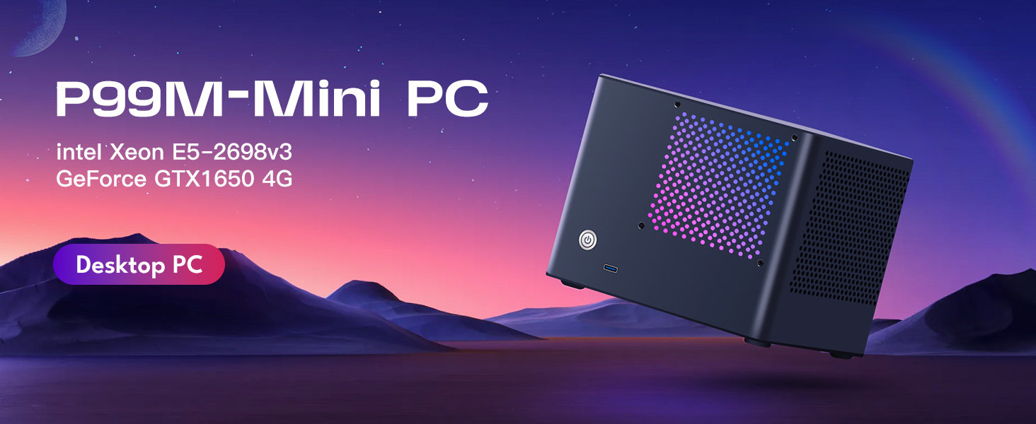 Cheap Mini Gaming PC ITX Tower Desktop Computers Windows 11 Prebuilt SSD NAS Computadora De Escritor