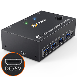 Optional DC 5V power supply It is convenient for you to use high-power USB devices (such as HDD, dig