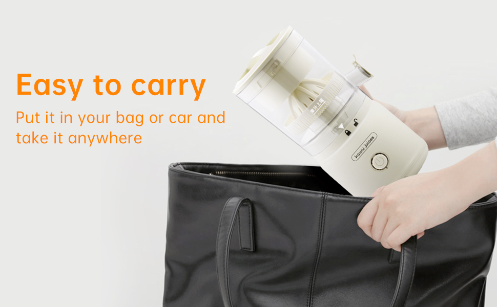 Portable design allows it to be carried around.