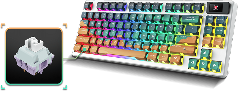 MSI FORGE GK600 TKL Wireless Gaming Keyboard