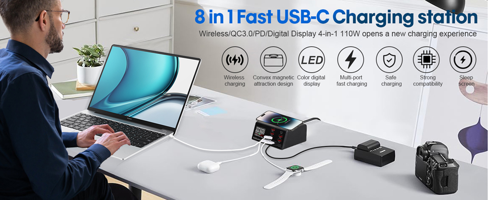 LUOM 110W Charging Station