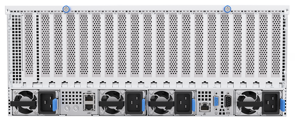 ASUS ESC8000-E11-3W10G 4U 8-GPU AI Deep Learning Server
