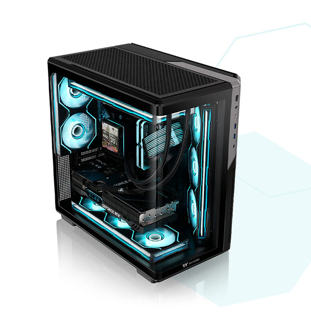 Thermaltake View 590 TG ARGB Mid Tower Case