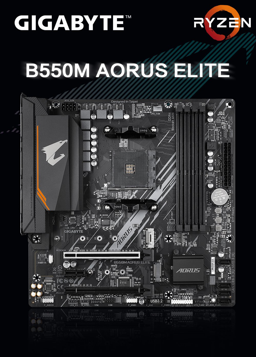 GIGABYTE B550M AORUS ELITE