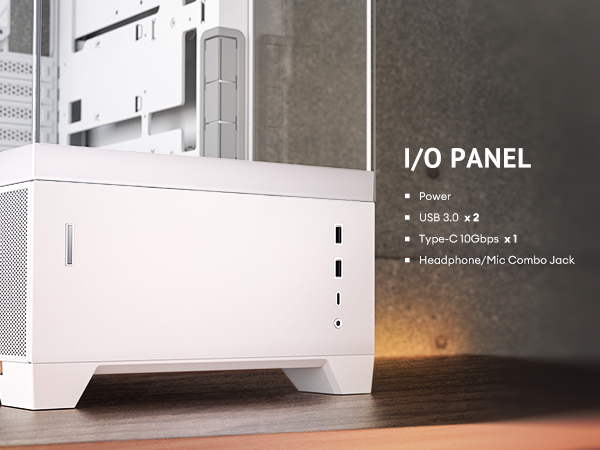 Antec C6 Wood White Mid-Tower Case