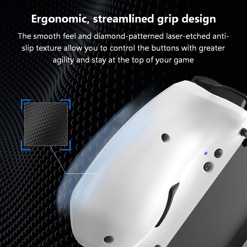 Ergonomic Streamlined Grip Design