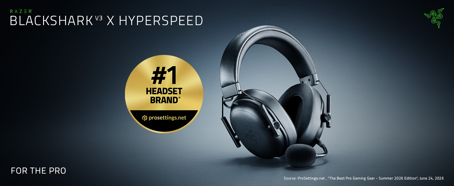 Razer BlackShark V3 X HyperSpeed Wireless Gaming Headset