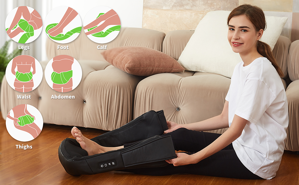 Limited Promotion] Naipo Shiatsu Massage Pillow Back Neck Massager with  Heat Kneading for Shoulders, Lower Back Pain, Full Body, Legs, Foot Use at  Home, Office, and Car, Black: Health & Personal