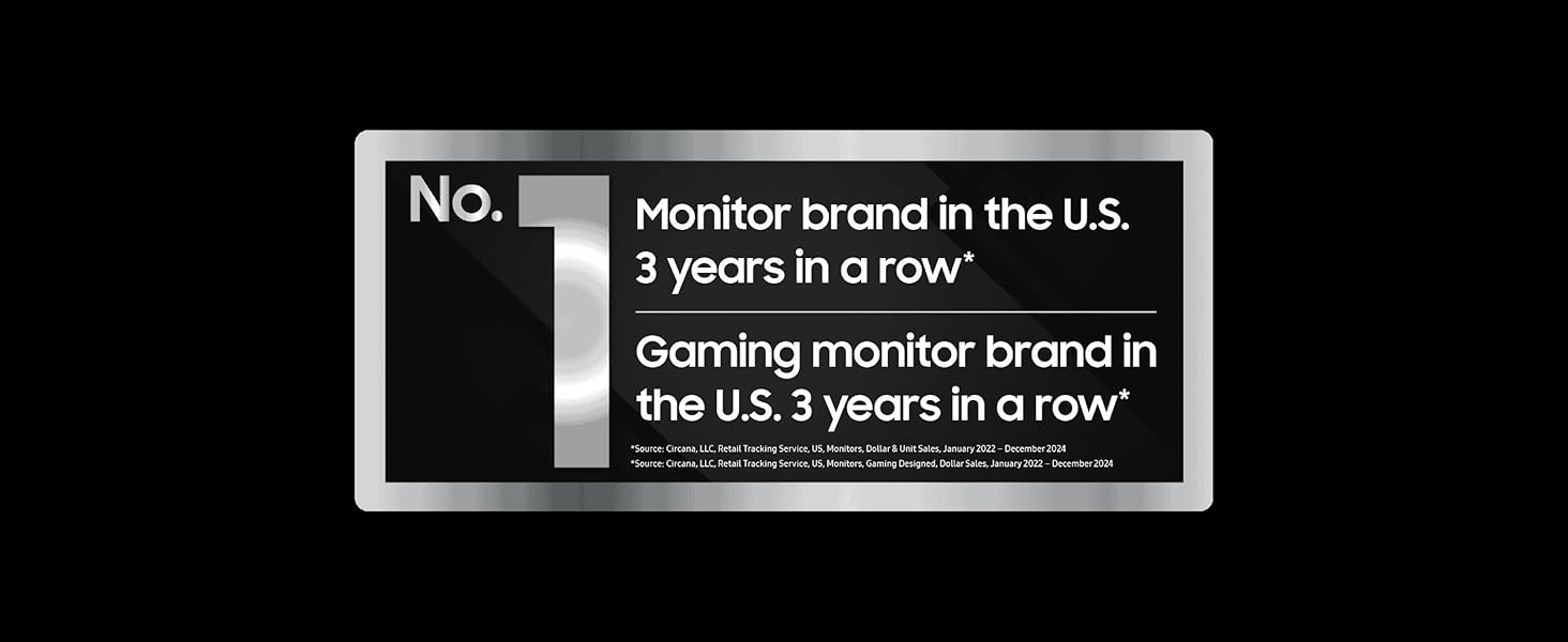 SAMSUNG Odyssey G6 G60F QHD Resolution Gaming Monitor