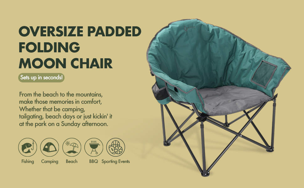 Oversized folding discount club camp chair