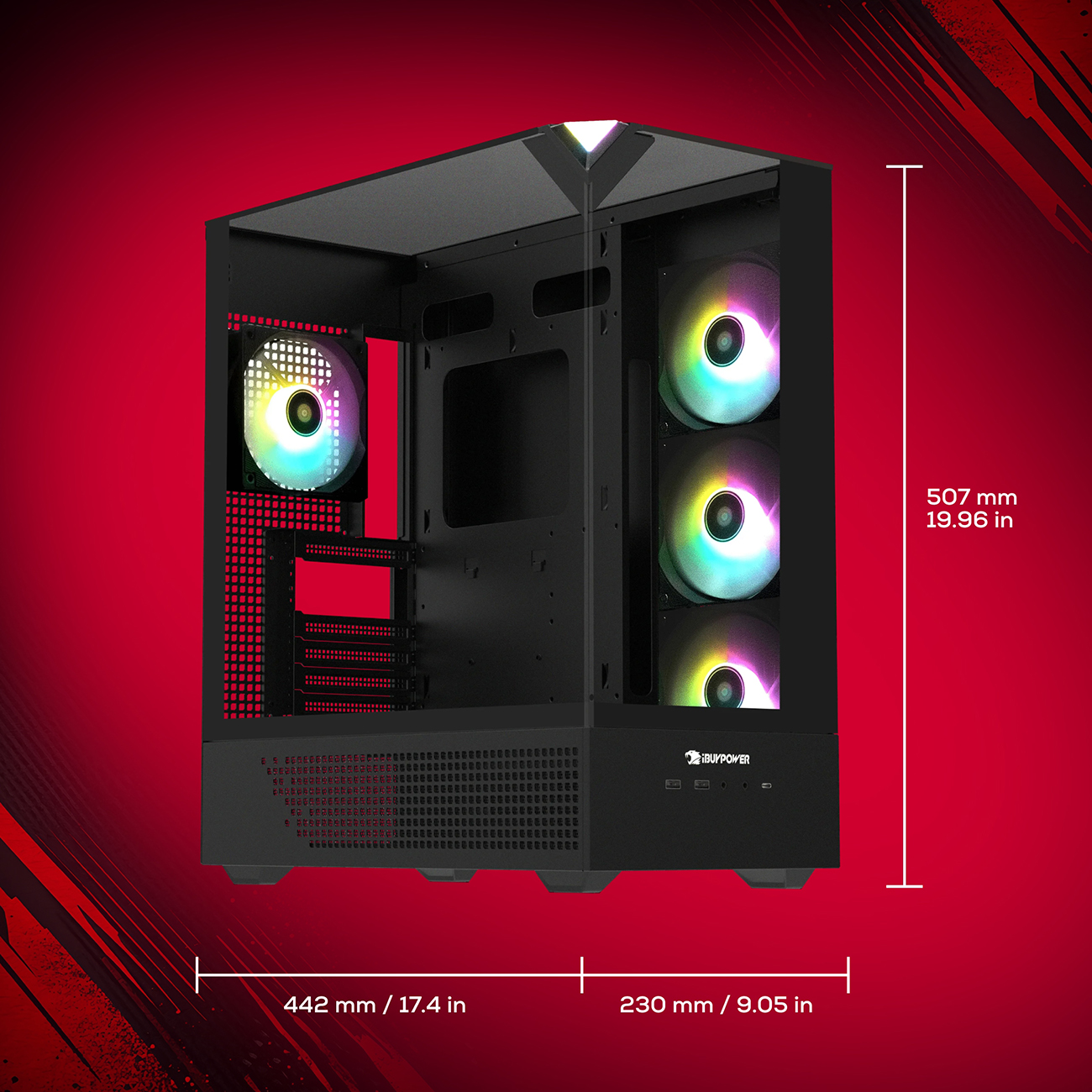 iBUYPOWER EBA5R96XT02  Element Gaming PC Desktop