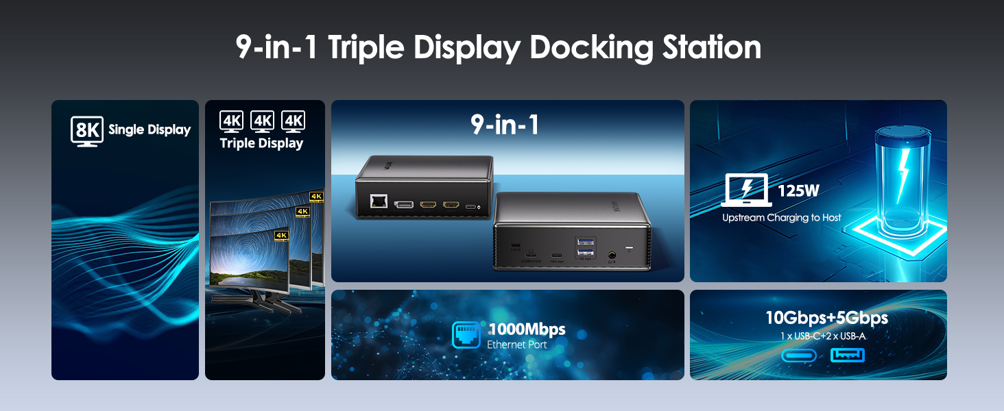 USB C Docking Station
