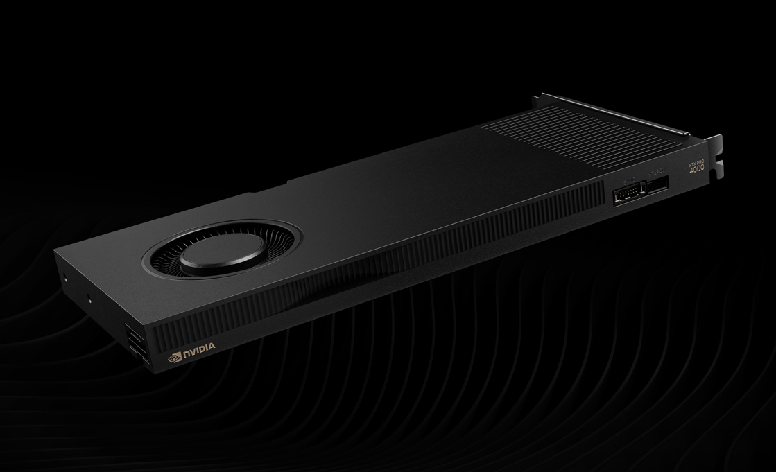 PNY Quadro RTX PRO 4000 Blackwell – 24GB GDDR7, 4x DP, Architettura NVIDIA Blackwell Per Professionisti