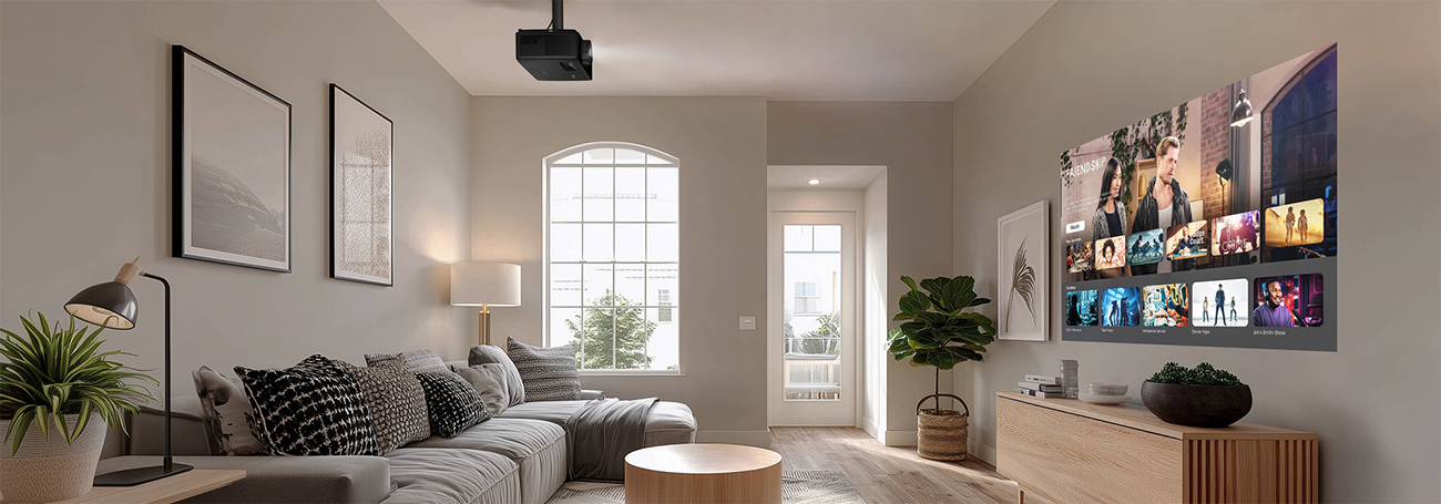 Optoma UHZ36 Home Entertainment 4K UHD Laser Projector