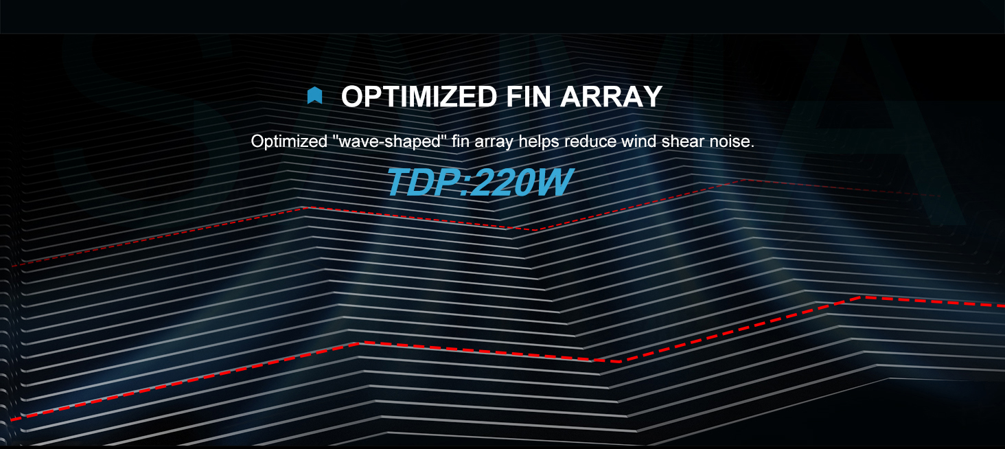 SAMA X40L Single-Tower CPU Air Cooler