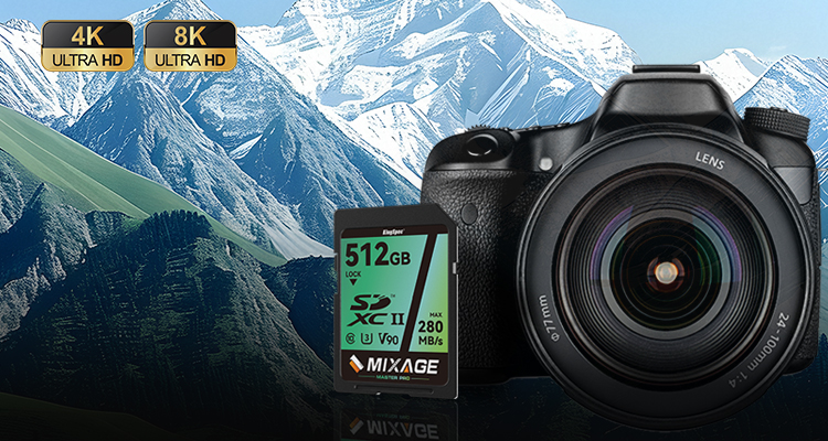 Capture Flawless 8K & 4K Video with Unmatched Speed