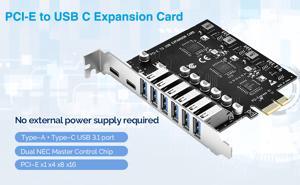USB 3.2 Expansion Card