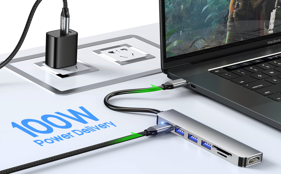 7-in-1 Multiport USB C Adapter