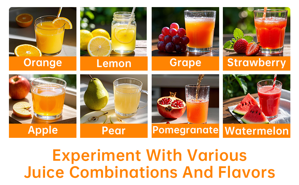 Suitable for a variety of fruits