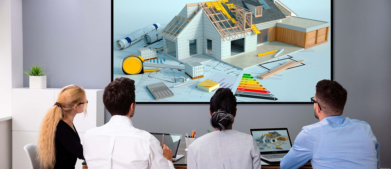 Optoma DuraCore ZH451ST 3D High Brightness Golf Sim and Corporate Short Throw Laser Projector