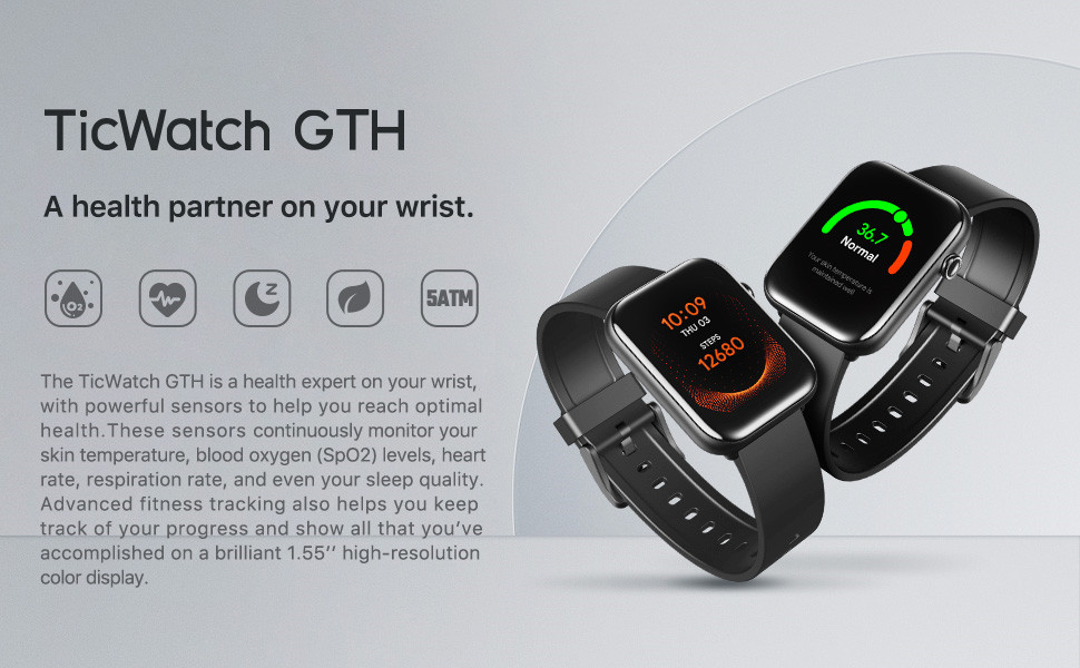 Ticwatch on sale heart rate