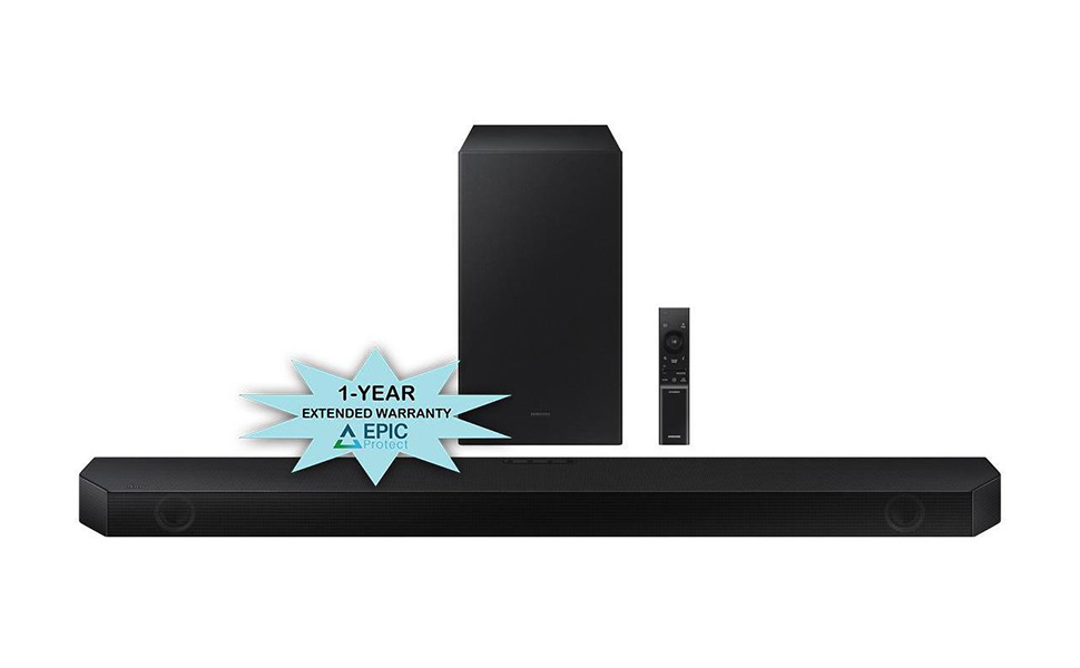 SAMSUNG HWS40T 2.0 ch AllinOne Soundbar with Music Mode, Black
