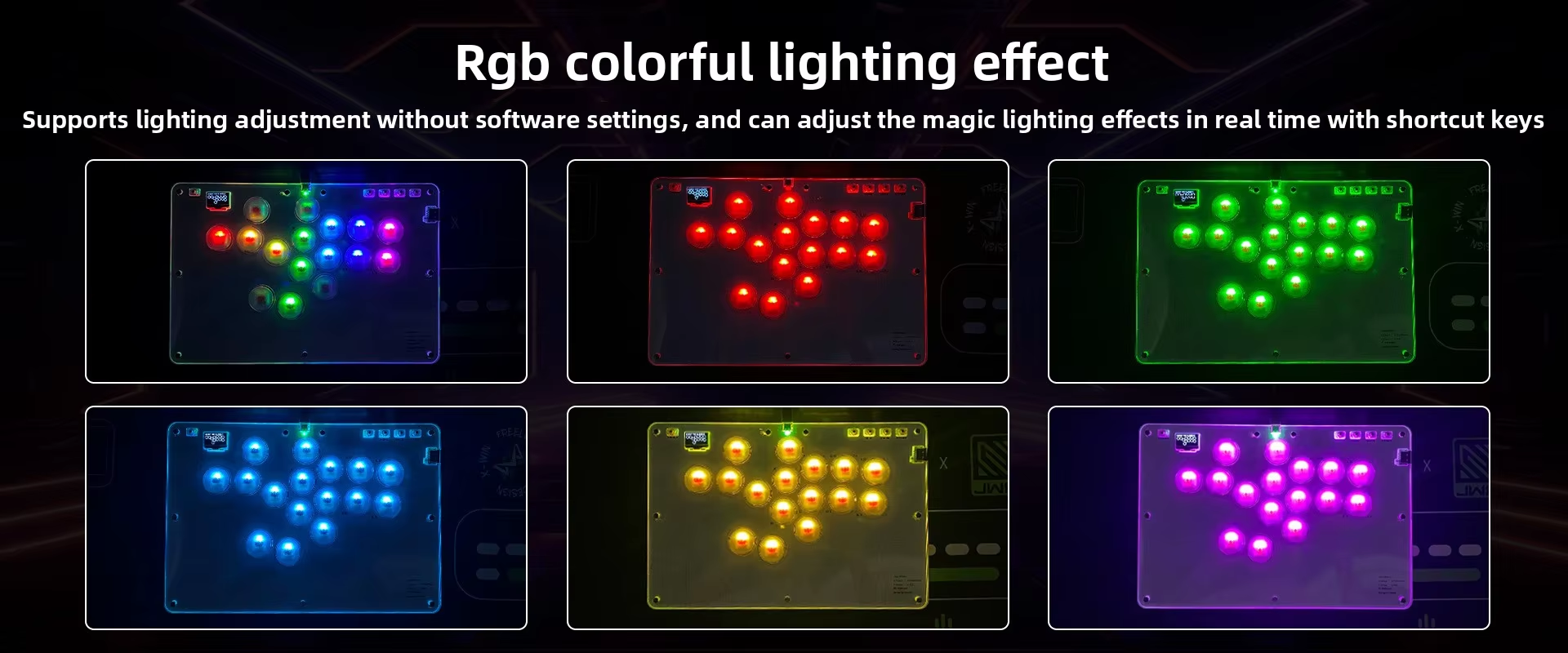 RGB Colorful Lighting Effect