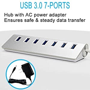 Digitus USB 3.0 Office Hub 4-Port 5V/2A Power Supply Gris