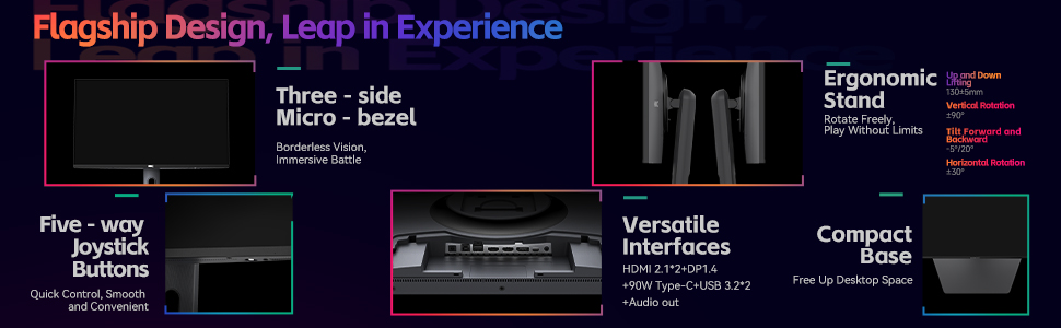 HKC G27M7Pro Gaming Computer Monitor