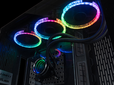 Bitspower Cyclops 240 All-In-One Liquid CPU Cooler with Notos Xtal Fans 